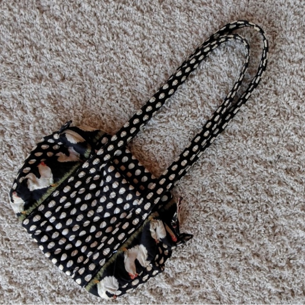 Vera Bradley Chicken Egg Retired Print Purse